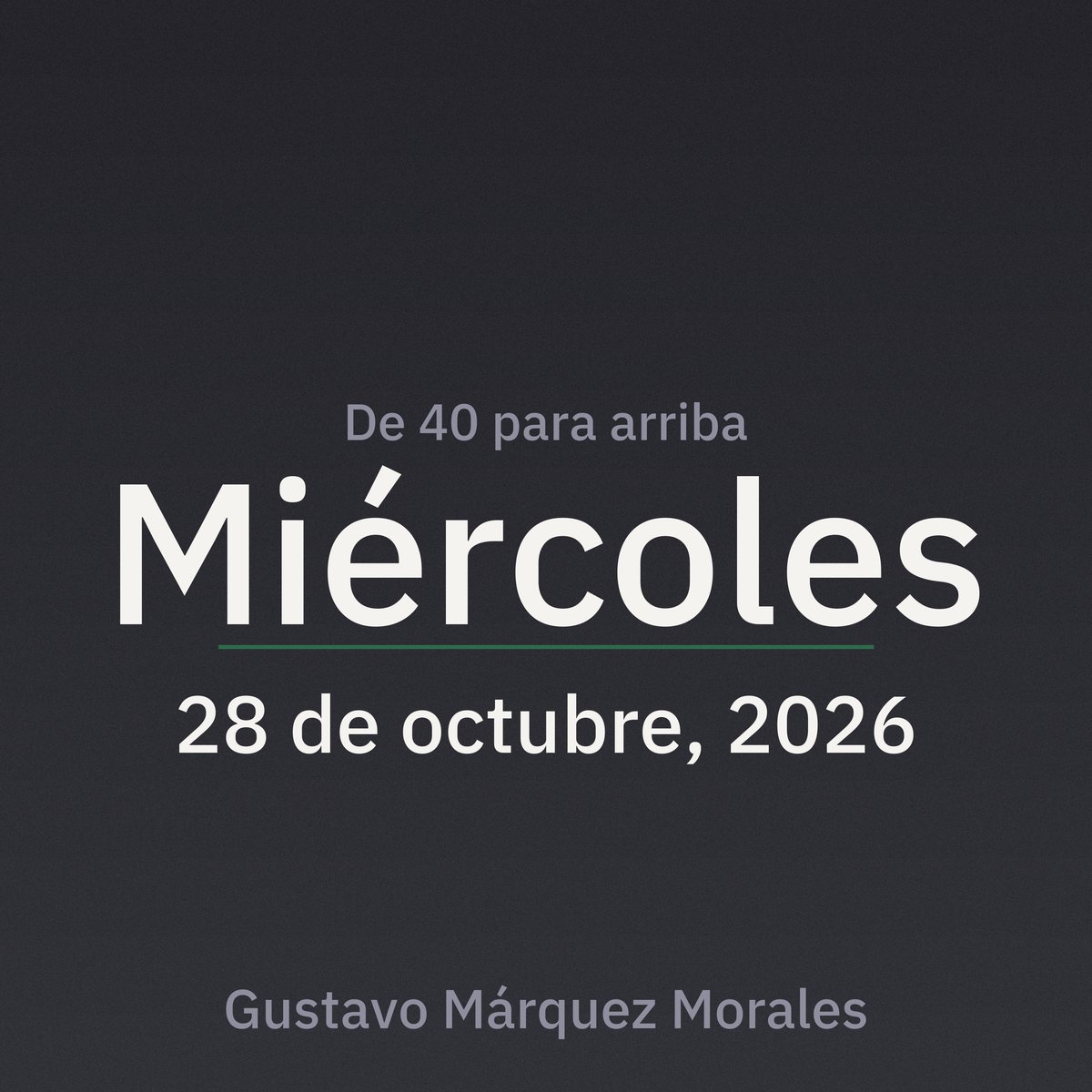 Portada de De 40 para arriba