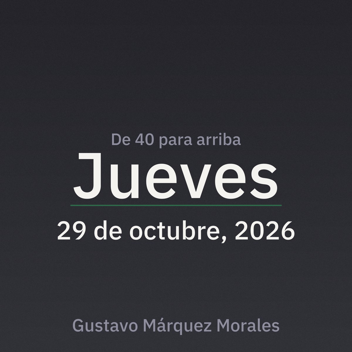 Portada de De 40 para arriba